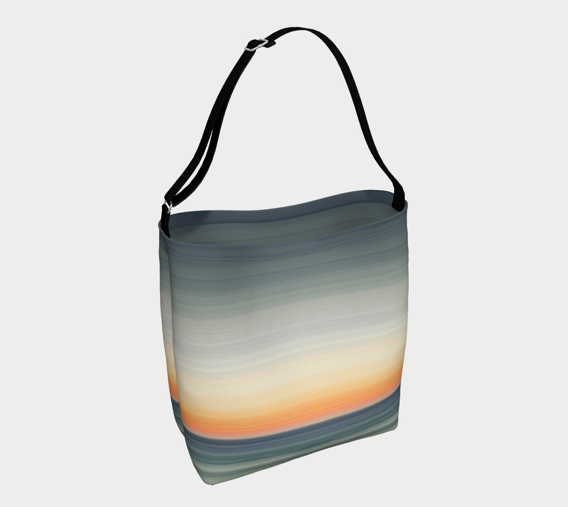 stretchy tote bag beach design