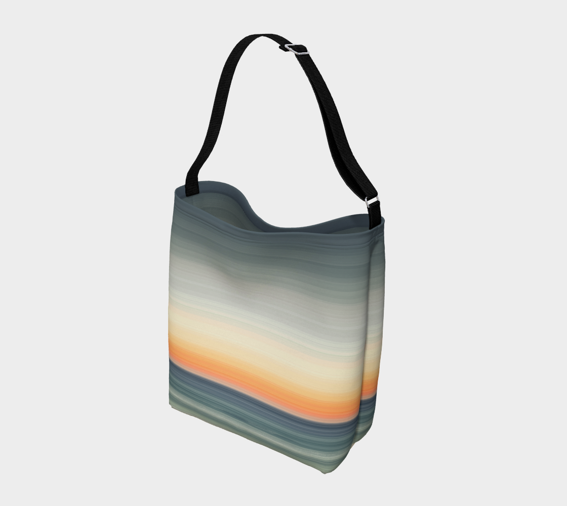 stretchy tote bag beach design