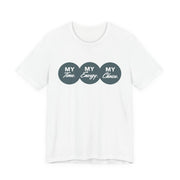 Power Circles chain Unisex Jersey Tee - Relaxed & Refined