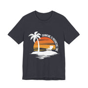 Beach Downtime Unisex Jersey Tee - Relaxed & Refined