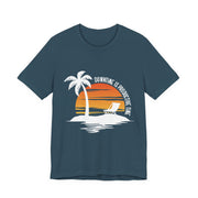Beach Downtime Unisex Jersey Tee - Relaxed & Refined