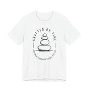 Crafted By Time Unisex Jersey Tee - Relaxed & Refined