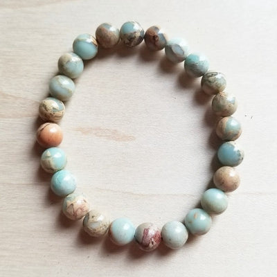 Aqua Terra stretch bracelet with beads product image 1