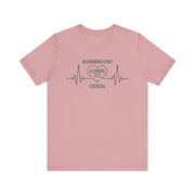 Recharging Essential Unisex Jersey Tee - Relaxed & Refined