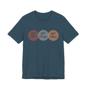 Power Circles chain Unisex Jersey Tee - Relaxed & Refined