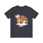 Beach Downtime Unisex Jersey Tee - Relaxed & Refined