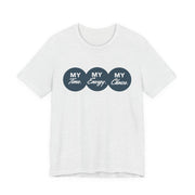 Power Circles chain Unisex Jersey Tee - Relaxed & Refined