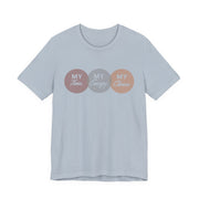 Power Circles chain Unisex Jersey Tee - Relaxed & Refined