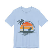 Beach Downtime Unisex Jersey Tee - Relaxed & Refined