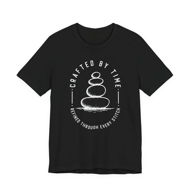 Crafted By Time Unisex Jersey Tee - Relaxed & Refined