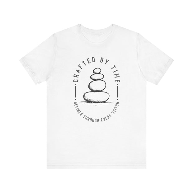 Crafted By Time Unisex Jersey Tee - Relaxed & Refined