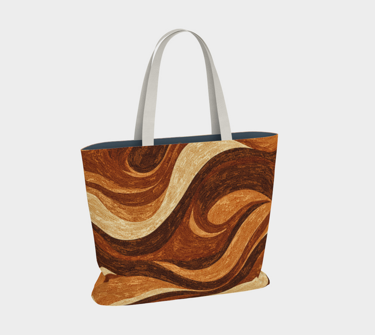 Large Tote Bag mocha mouse