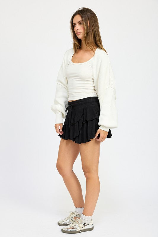 White Cozy Chic Oversized Cardigan Wrap product image 10