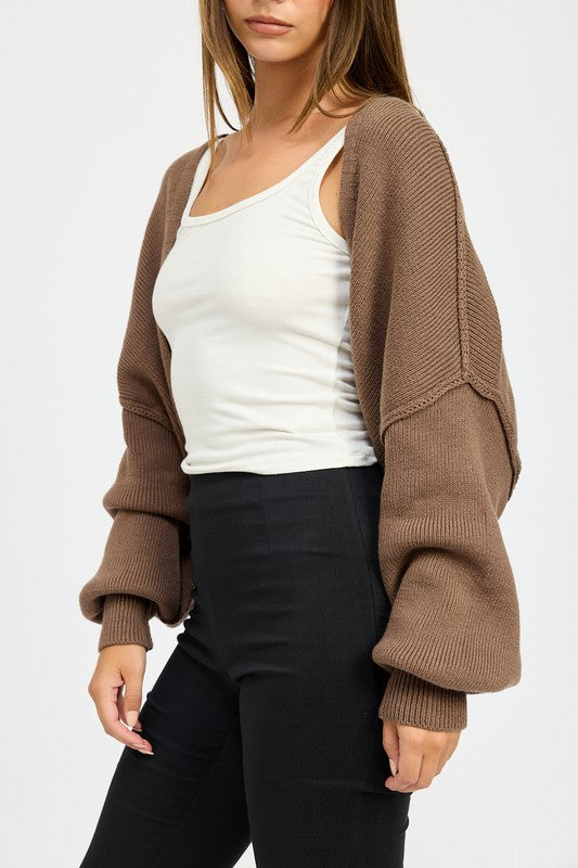 Styling with Brown Color Cardigan Wrap product image 13