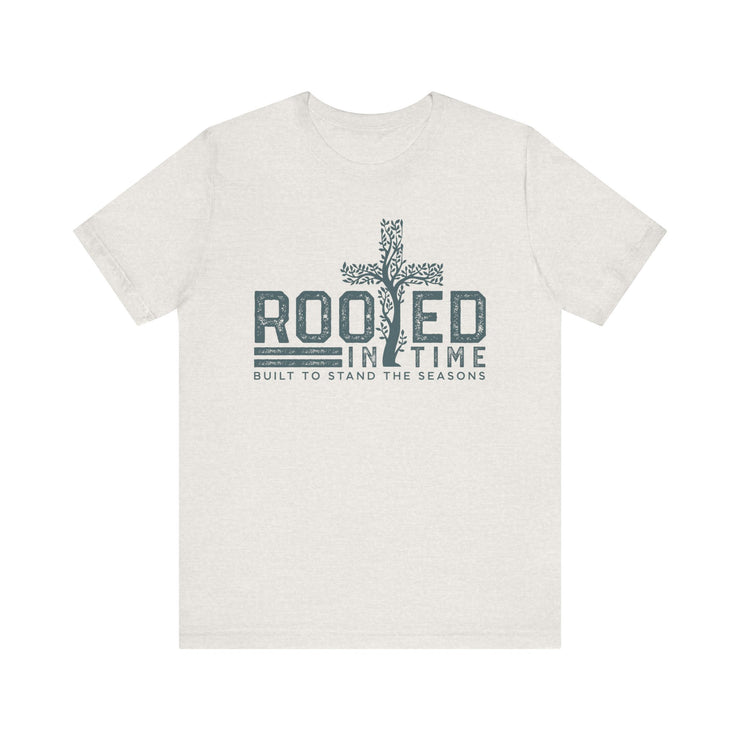 Rooted in Time  Unisex Jersey Tee - Relaxed & Refined