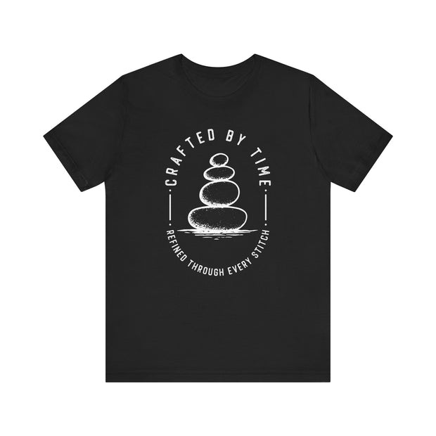 Crafted By Time Unisex Jersey Tee - Relaxed & Refined