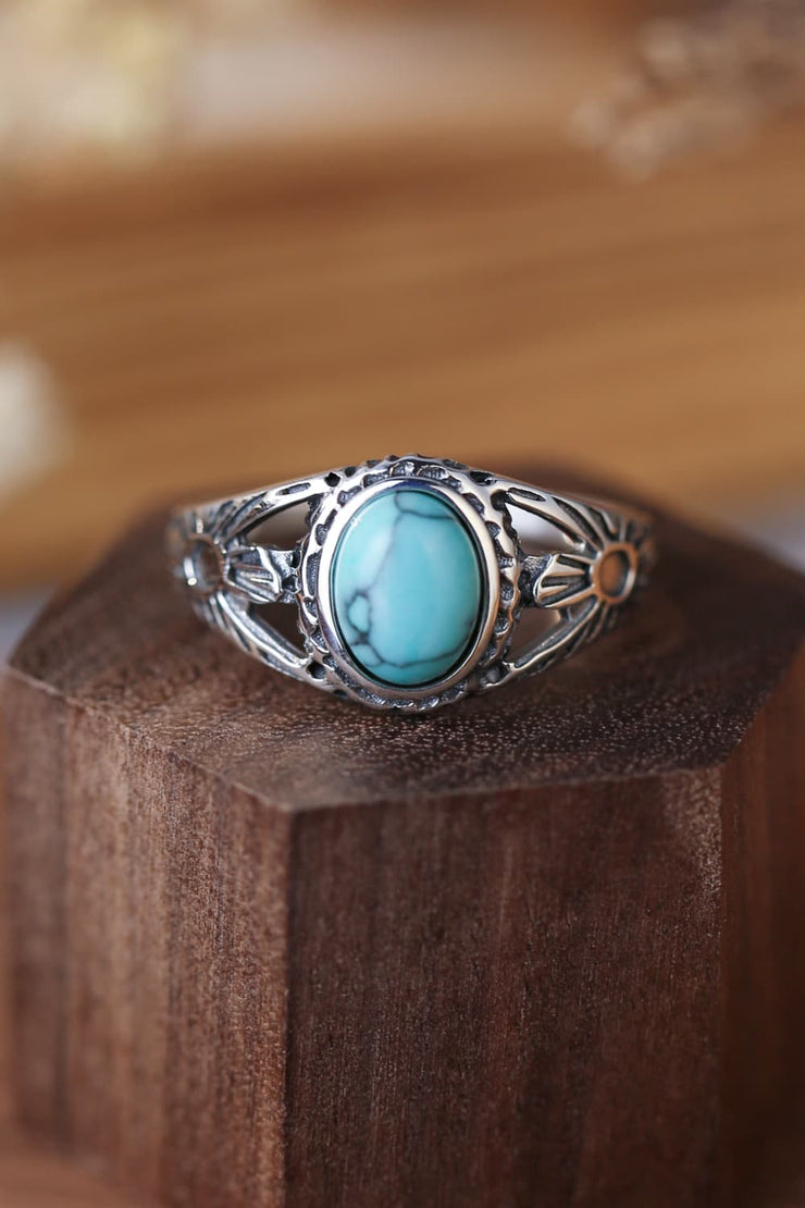 Turquoise 925 Sterling Silver Ring