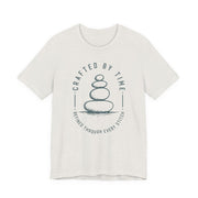Crafted By Time Unisex Jersey Tee - Relaxed & Refined