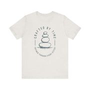 Crafted By Time Unisex Jersey Tee - Relaxed & Refined