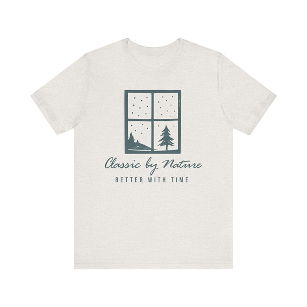 Classic by Nature Unisex Jersey Tee - Relaxed & Refined