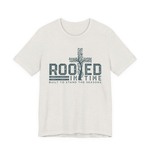 Rooted in Time  Unisex Jersey Tee - Relaxed & Refined