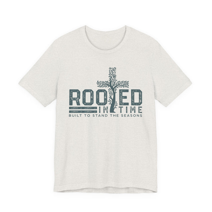 Rooted in Time  Unisex Jersey Tee - Relaxed & Refined