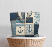 Large Tote Bag marine