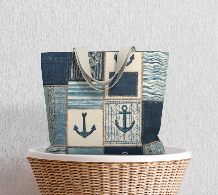 Large Tote Bag marine