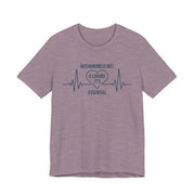 Recharging Essential Unisex Jersey Tee - Relaxed & Refined