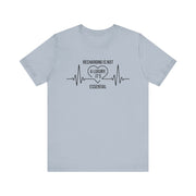 Recharging Essential Unisex Jersey Tee - Relaxed & Refined