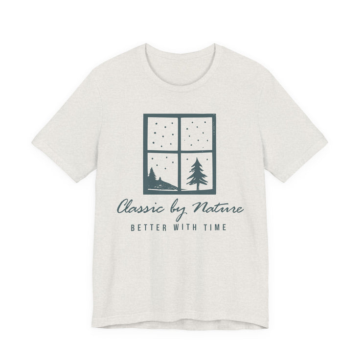 Classic by Nature Unisex Jersey Tee - Relaxed & Refined