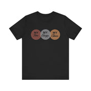Power Circles chain Unisex Jersey Tee - Relaxed & Refined