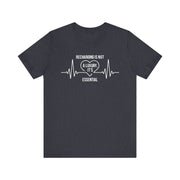 Recharging Essential Unisex Jersey Tee - Relaxed & Refined