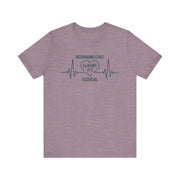 Recharging Essential Unisex Jersey Tee - Relaxed & Refined