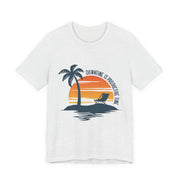 Beach Downtime Unisex Jersey Tee - Relaxed & Refined