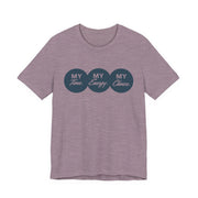 Power Circles chain Unisex Jersey Tee - Relaxed & Refined
