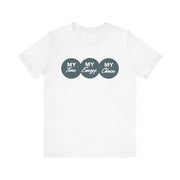 Power Circles chain Unisex Jersey Tee - Relaxed & Refined