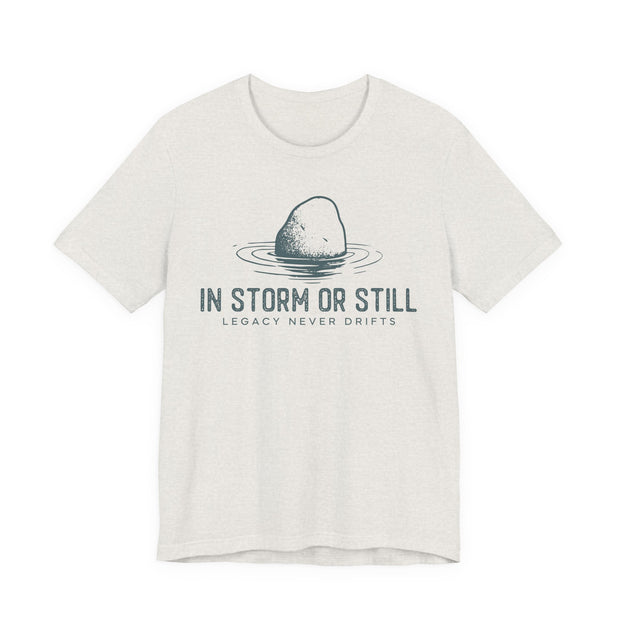 In Storm or Still Unisex Jersey Tee - Relaxed & Refined