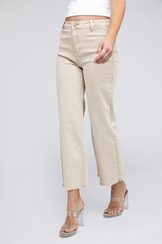 Casual Style Wide Pants